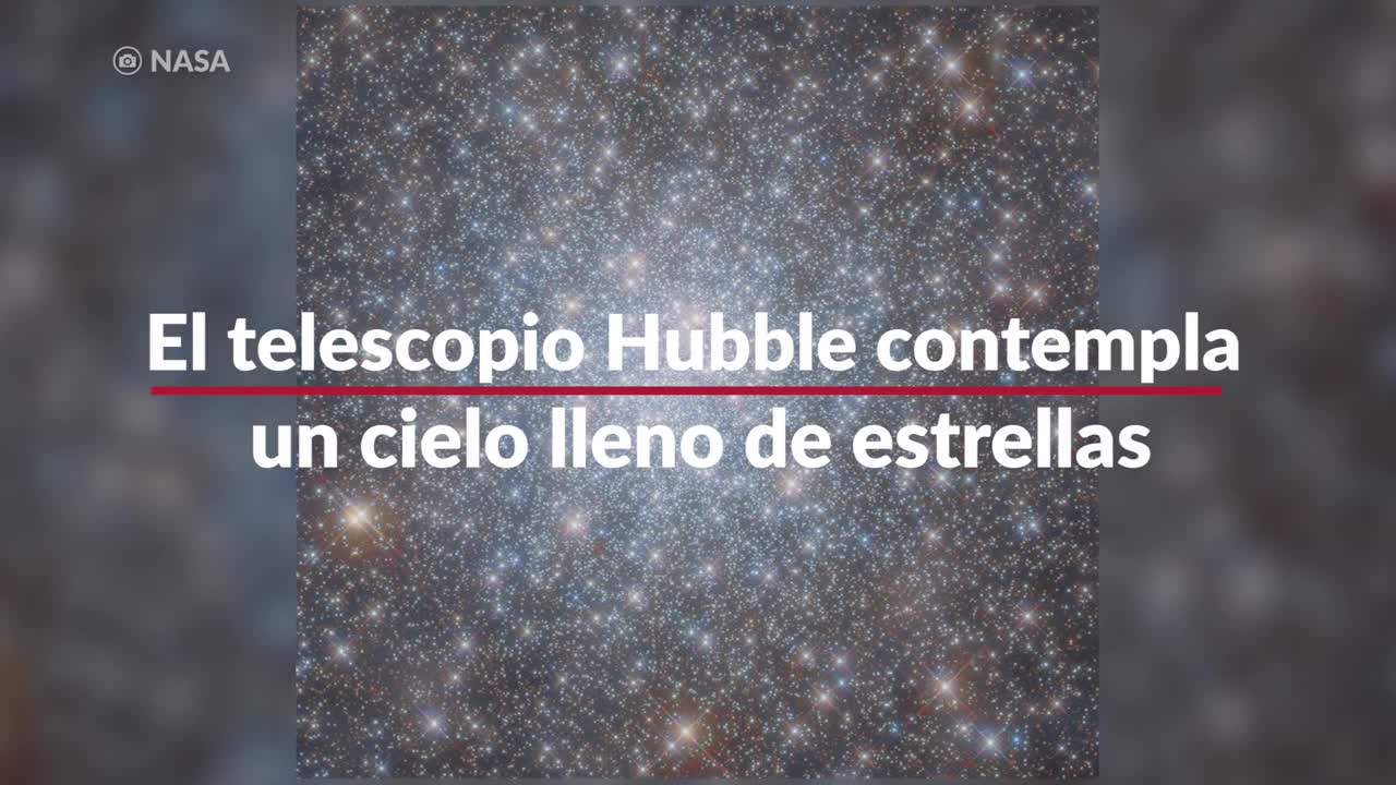 Cien años loseta Doncella El telescopio Hubble contempla un cielo lleno de estrellas | Video |  Aristegui Noticias